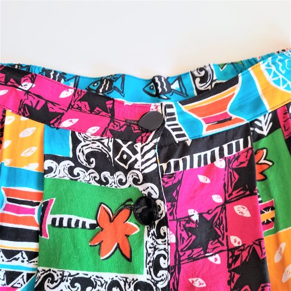 Eric Ryan Sport vintage button front high waisted skirt - Picture 8 of 14